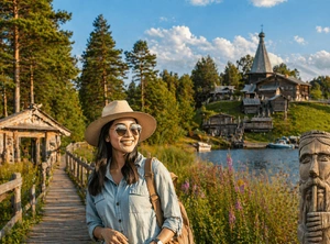 Ожерелье Русского Севера: от Каргополя до Архангельска , 6 дней+ ж/д или авиа Кенозерский парк, судоверфь 
