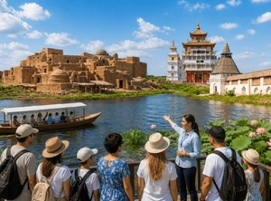 Богатство Астрахани, 4 дня + ж/д или авиа водная прогулка по Дельте Волги, лотосовые поля, декорации к фильму 