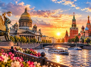 Экскурсионные туры в Санкт-Петербург и Москву